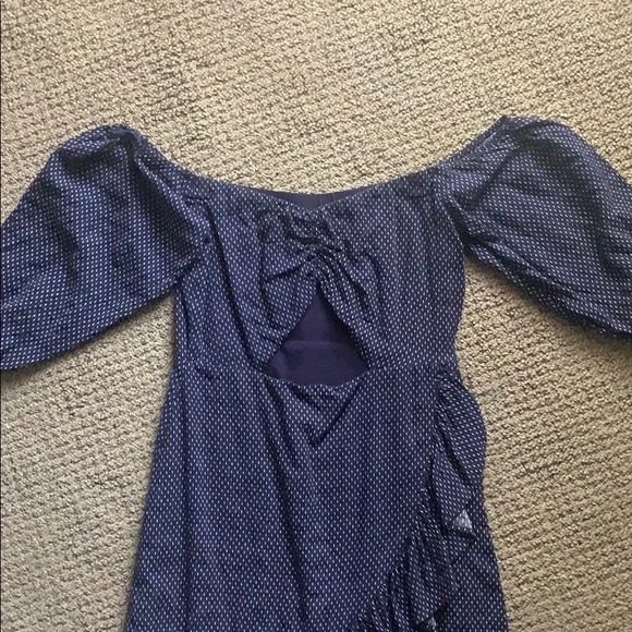 Off Shoulder Ruffle Dress - Picture 2 of 6